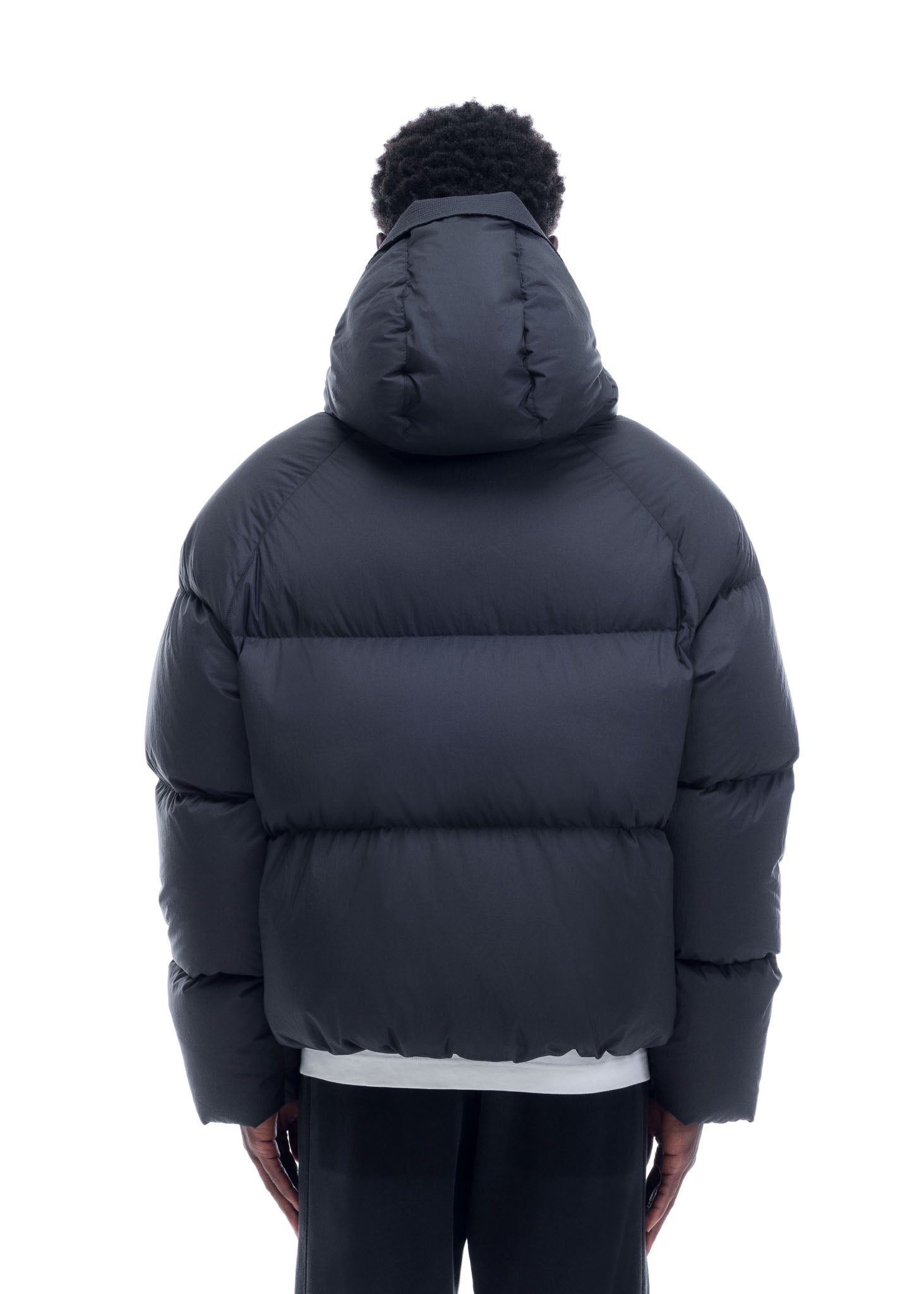 HOODED DOWN JACKET