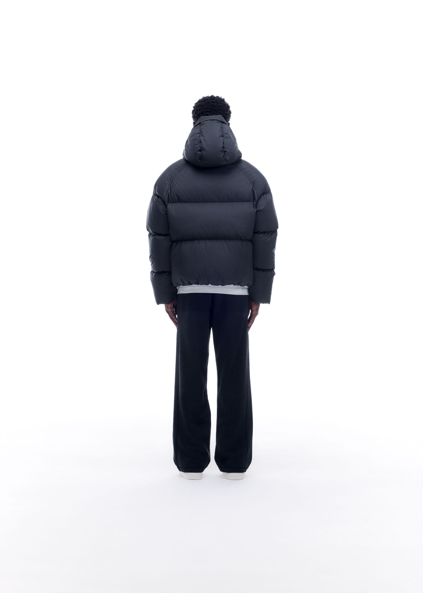 HOODED DOWN JACKET