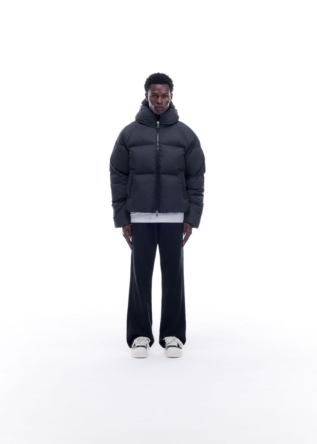HOODED DOWN JACKET