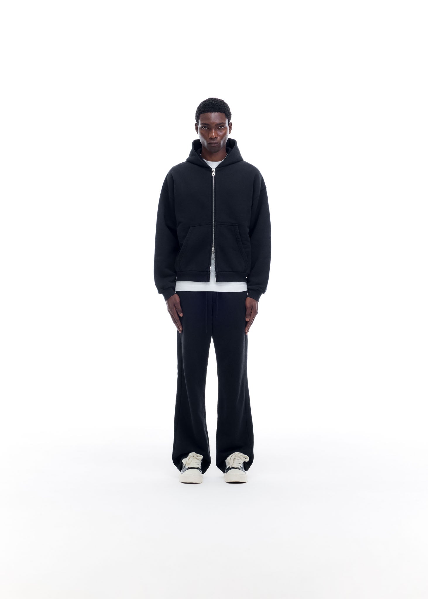 SUPER HEAVY OVERSIZED ZIP HOODIE