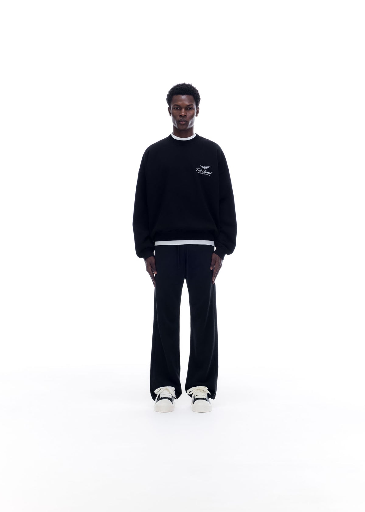 Cole Buxton | International Sweatshirt | Mens | Cotton | Black