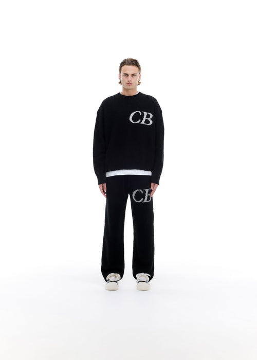 CB LOGO KNIT SWEATER