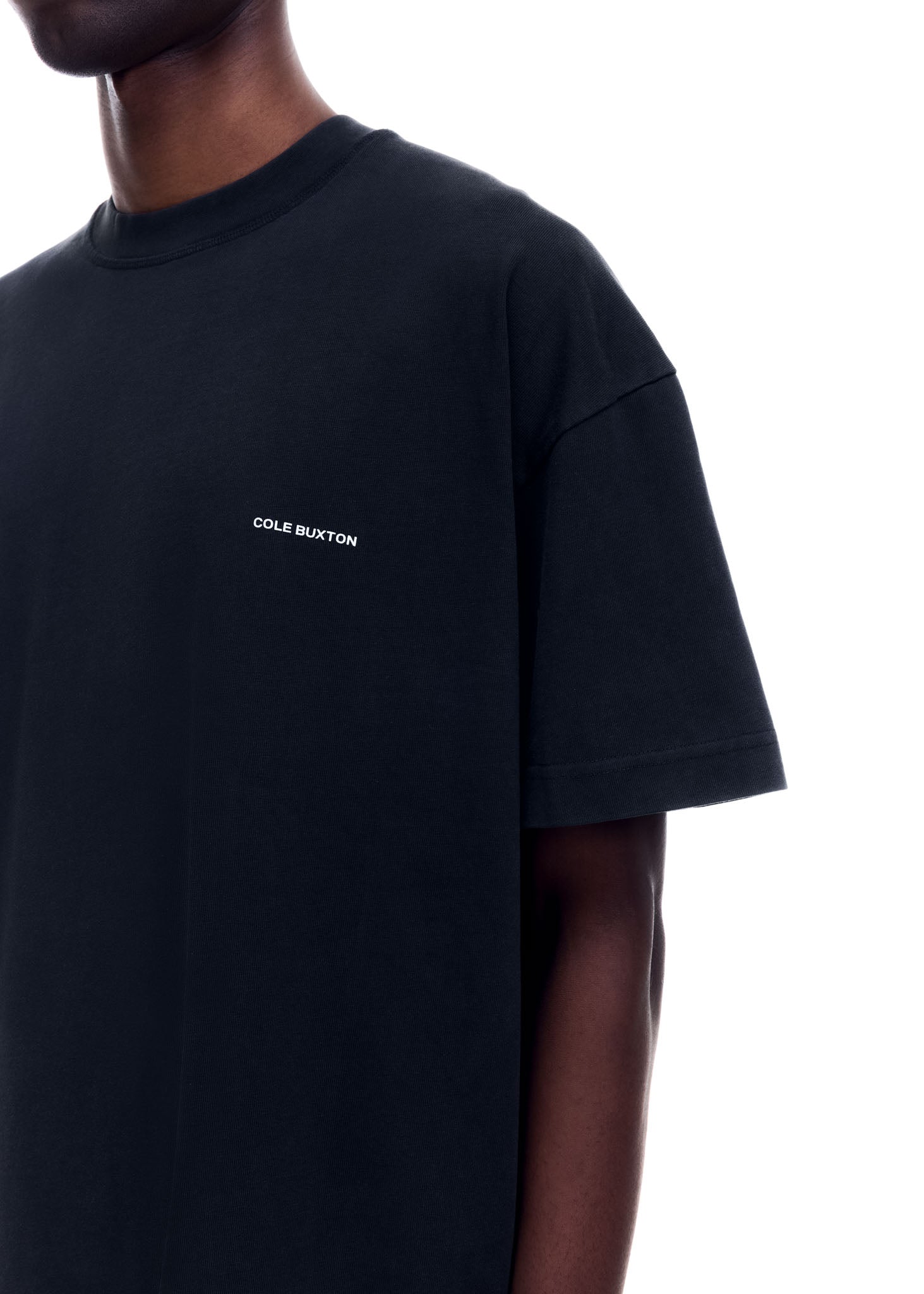 Cole Buxton | Mini Logo T-Shirt | Mens | Cotton | Vintage Black