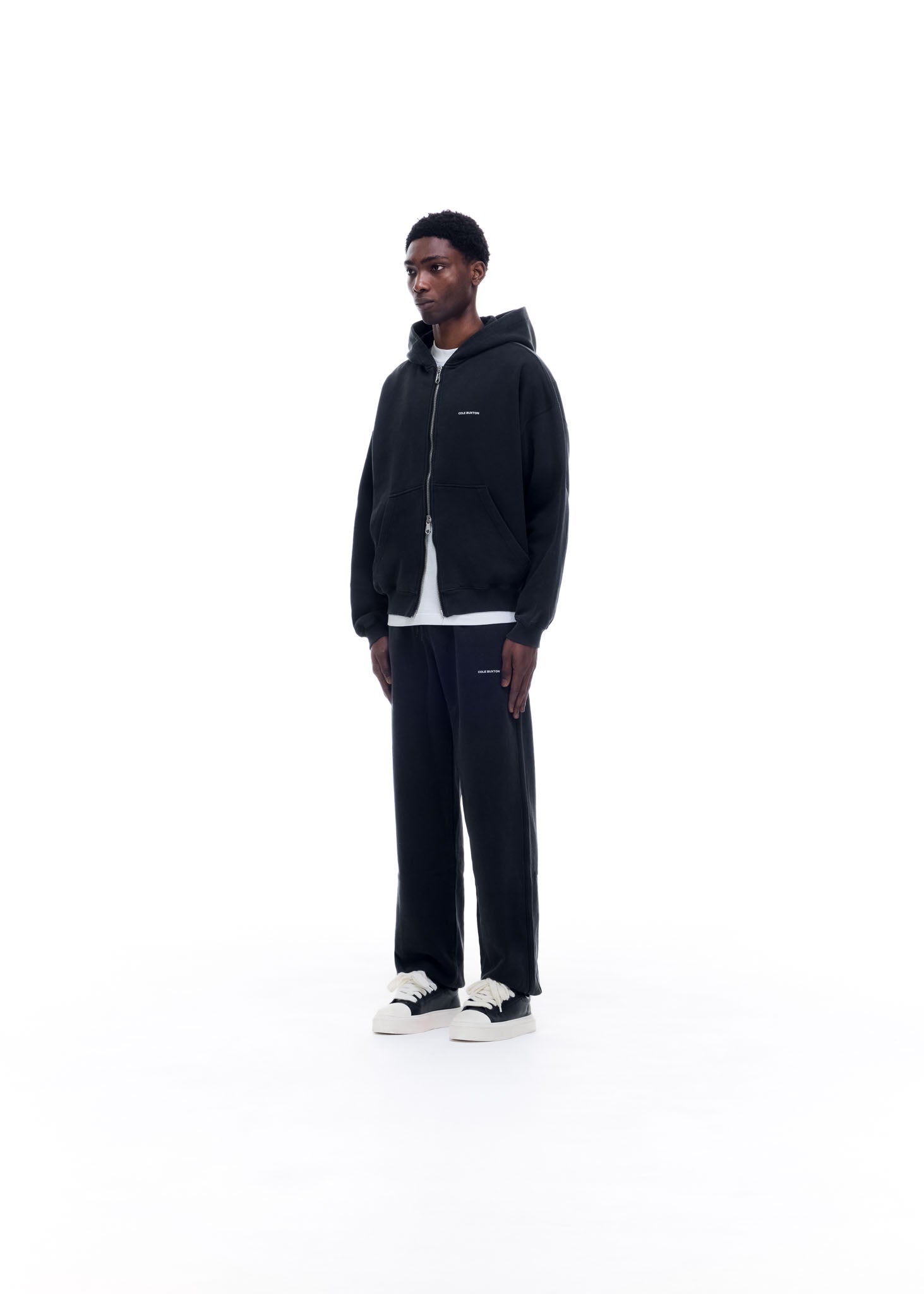 MINI LOGO ZIPPED HOODIE