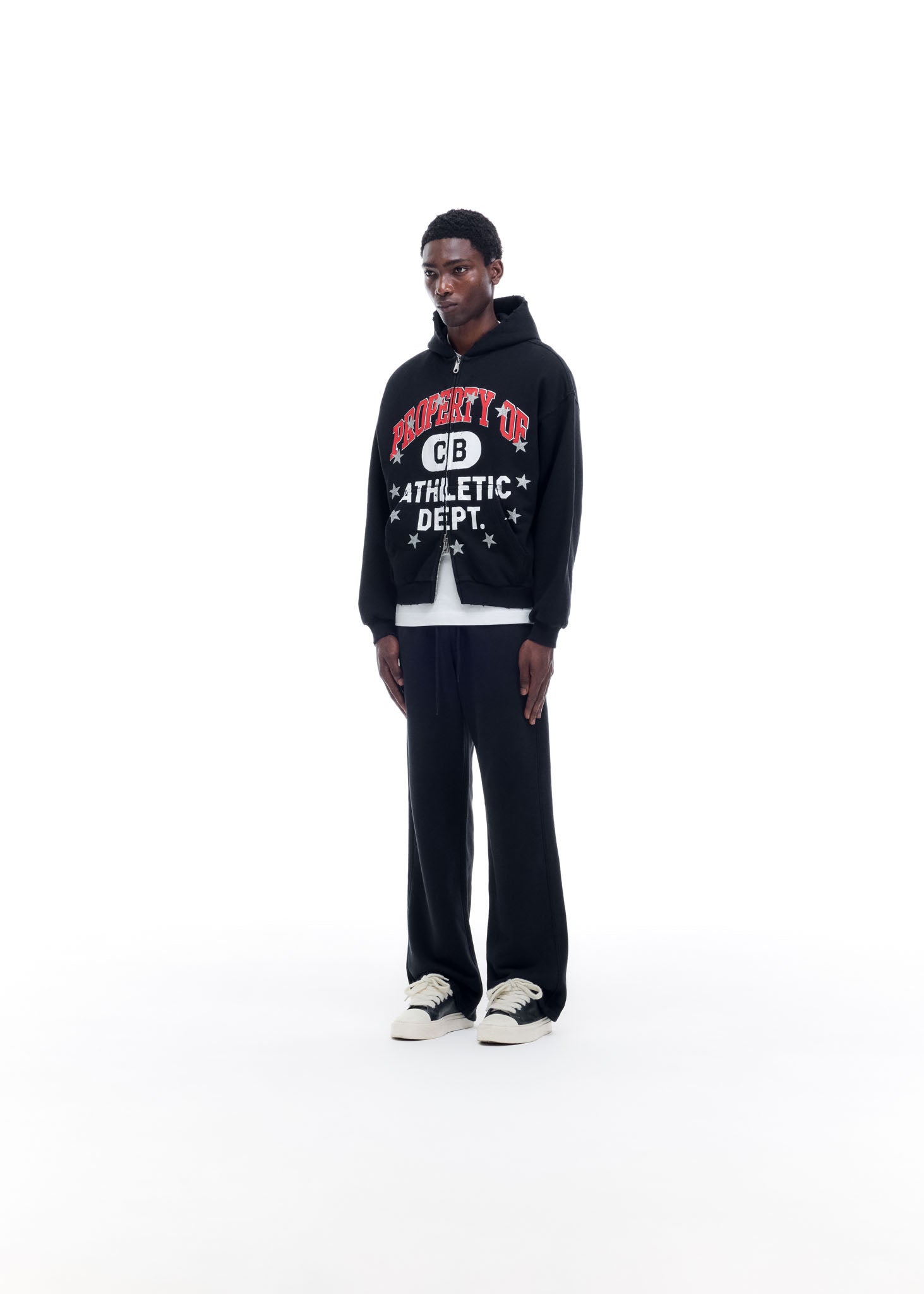 PROPERTY OF ZIPPED HOODIE