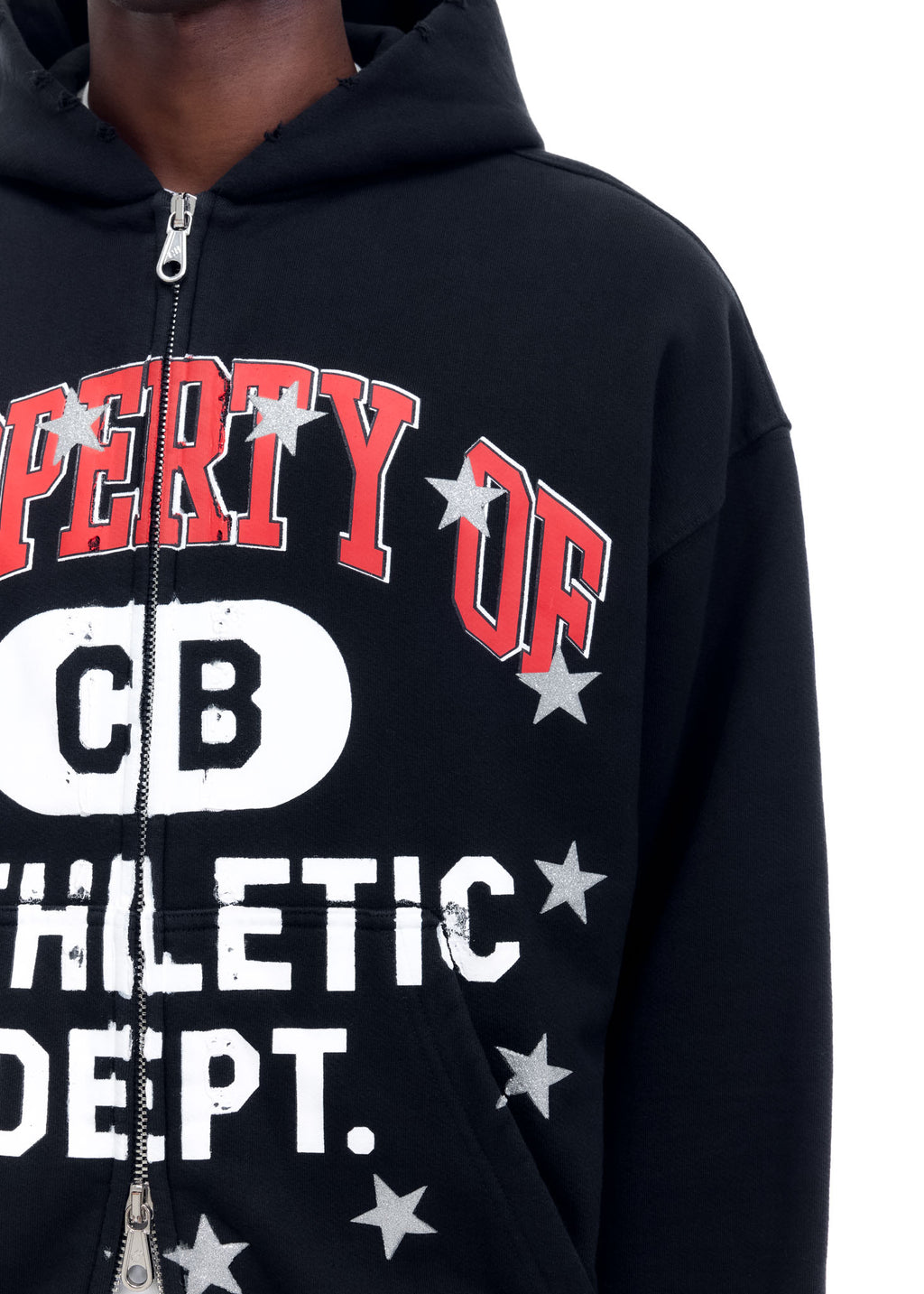 PROPERTY OF ZIPPED HOODIE