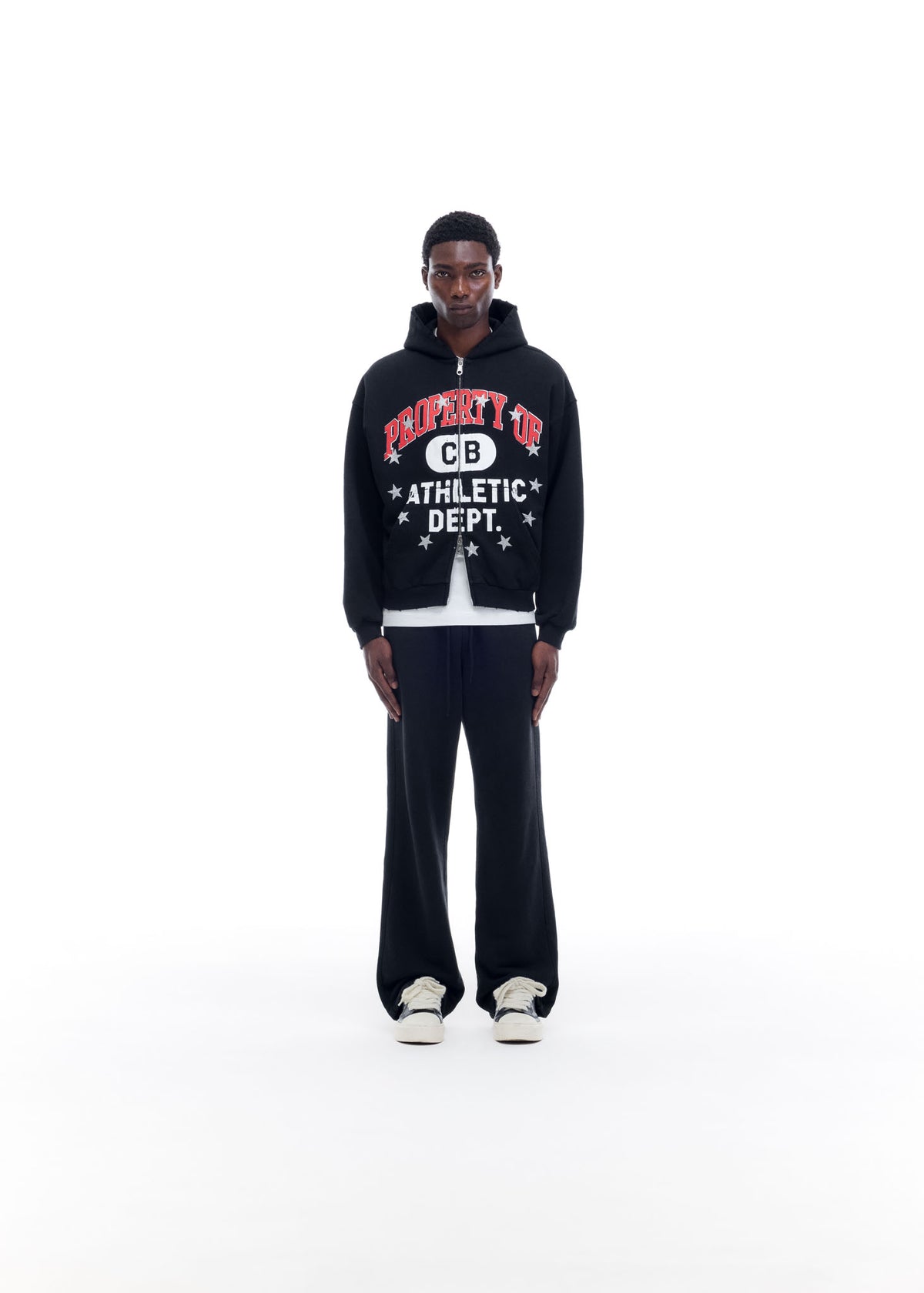 PROPERTY OF ZIPPED HOODIE