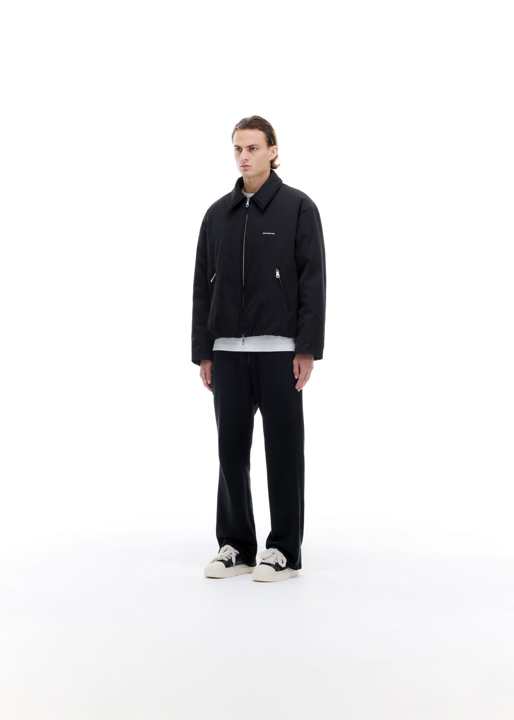 ROUNDED COLLARED DOWN JACKET