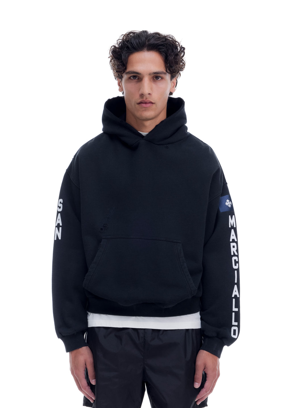 SM DISTRESSED HOODIE