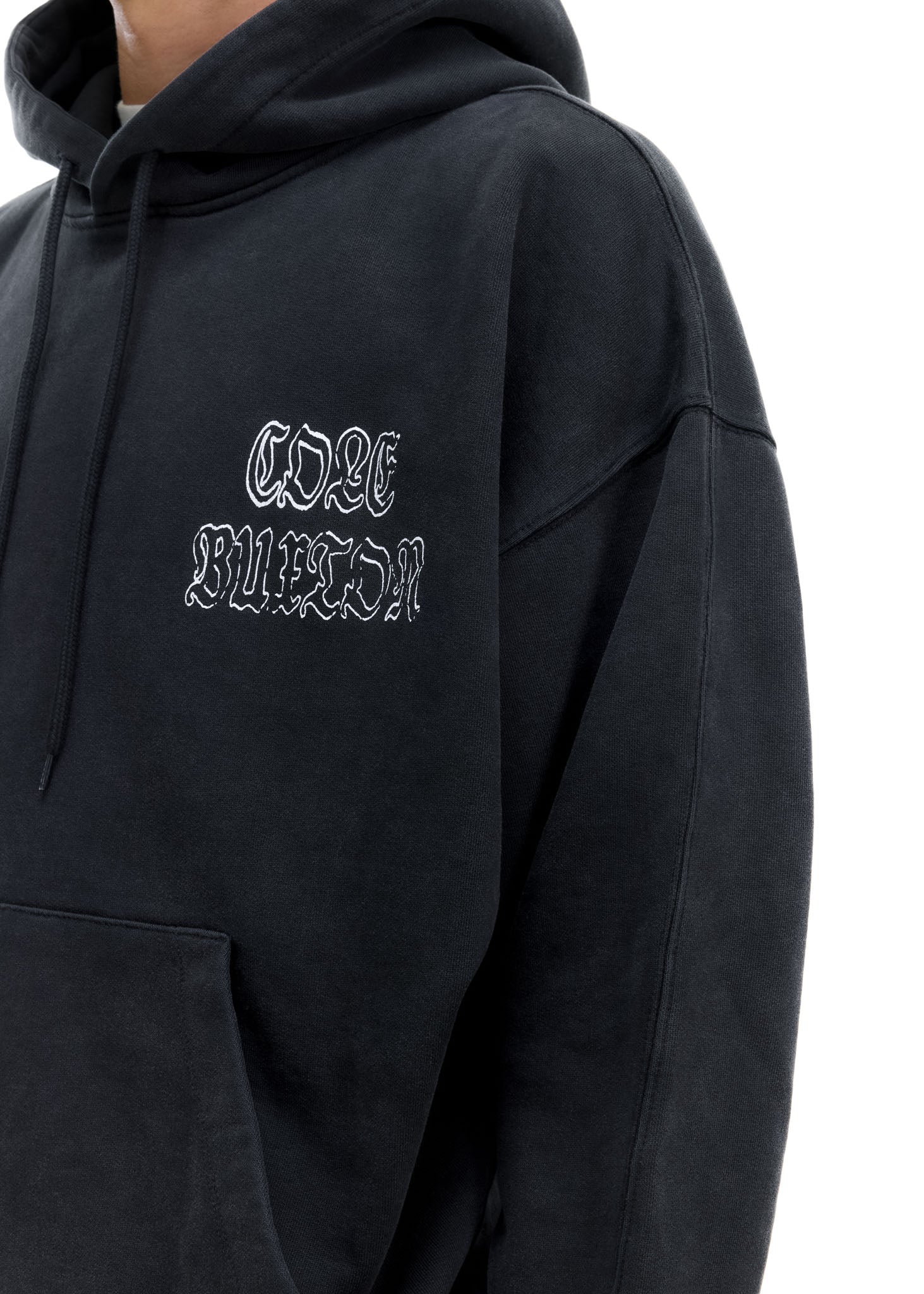 BLACK LETTER SPORTSWEAR HOODIE