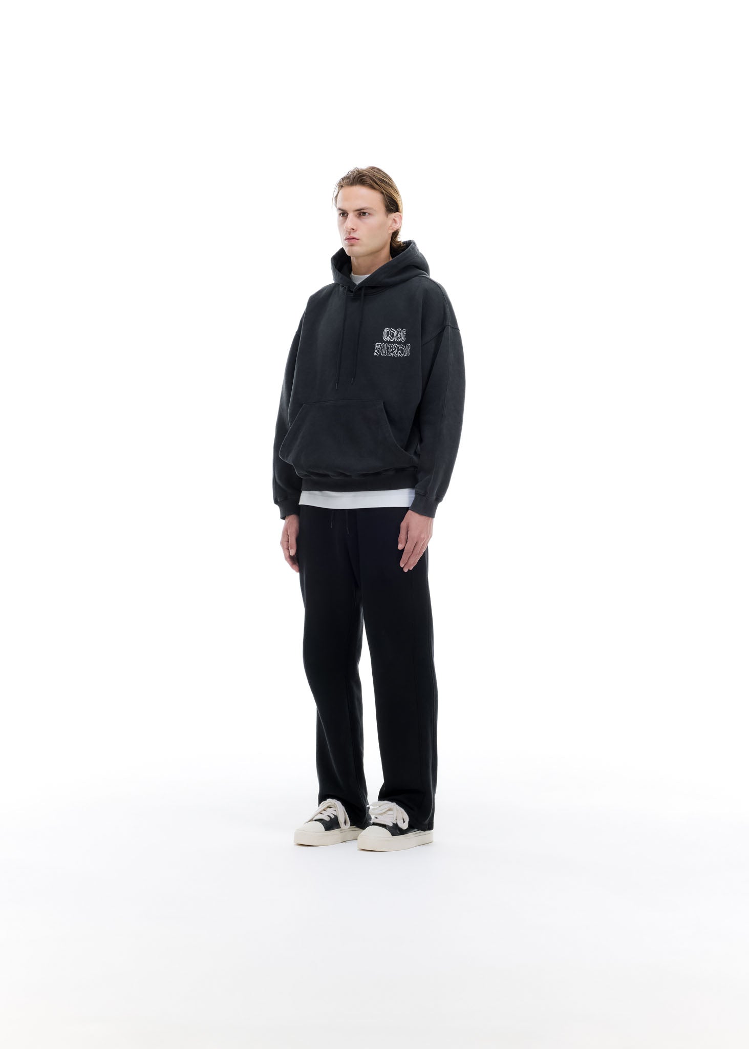 BLACK LETTER SPORTSWEAR HOODIE