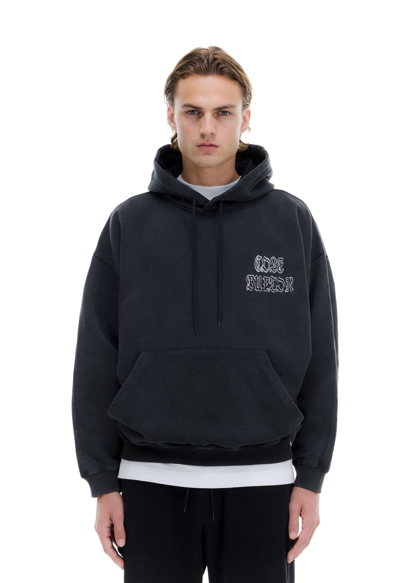 BLACK LETTER SPORTSWEAR HOODIE
