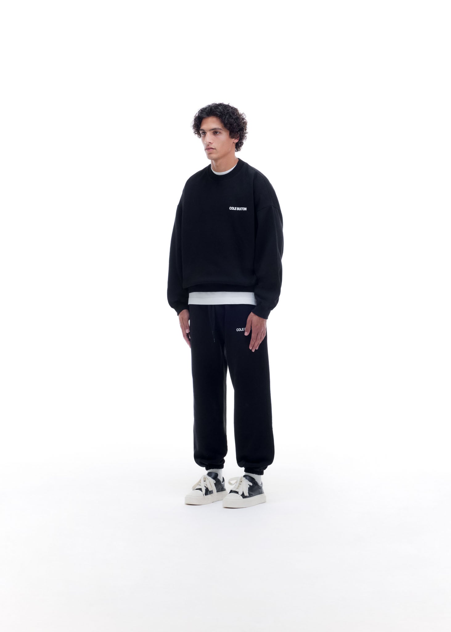Cole Buxton | Sportswear Sweatshirt | Mens | Cotton | Black