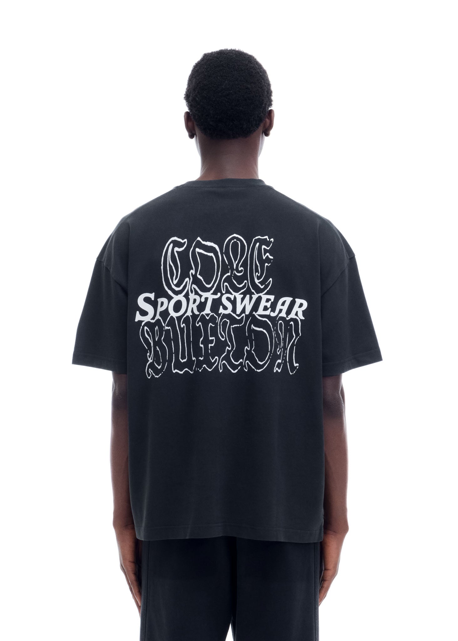 BLACK LETTER SPORTSWEAR T-SHIRT