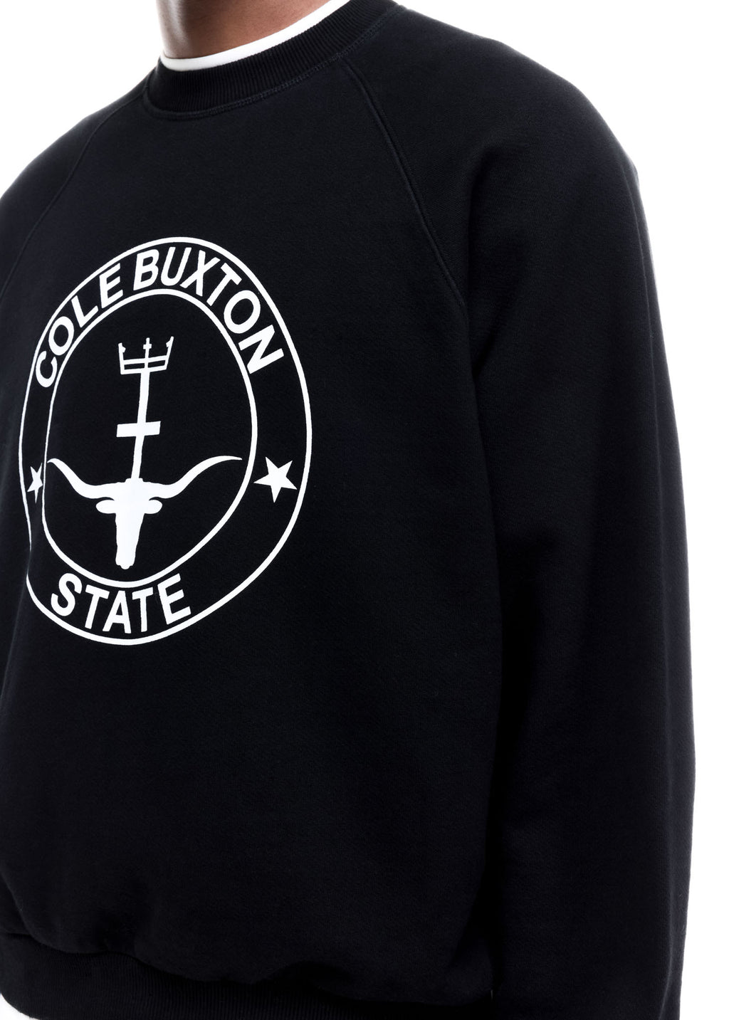 COLE BUXTON STATE RAGLAN SWEATSHIRT