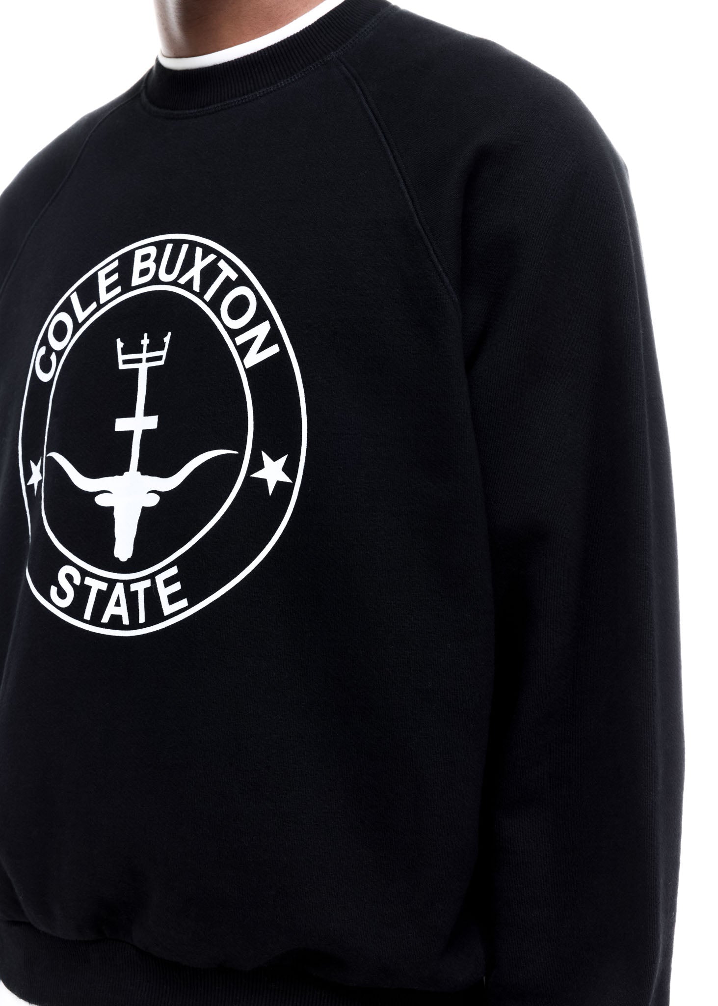 COLE BUXTON STATE RAGLAN SWEATSHIRT