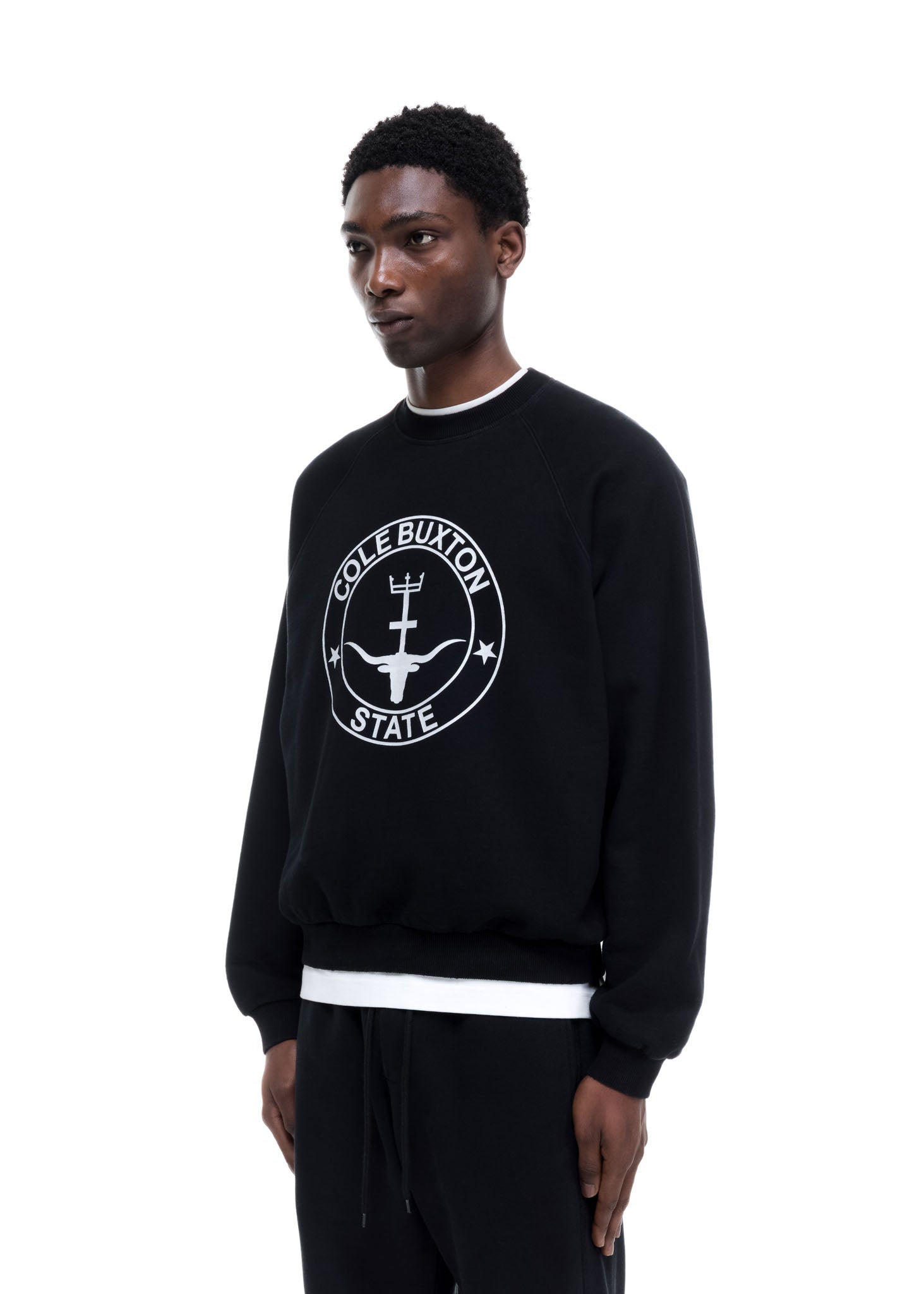 COLE BUXTON STATE RAGLAN SWEATSHIRT