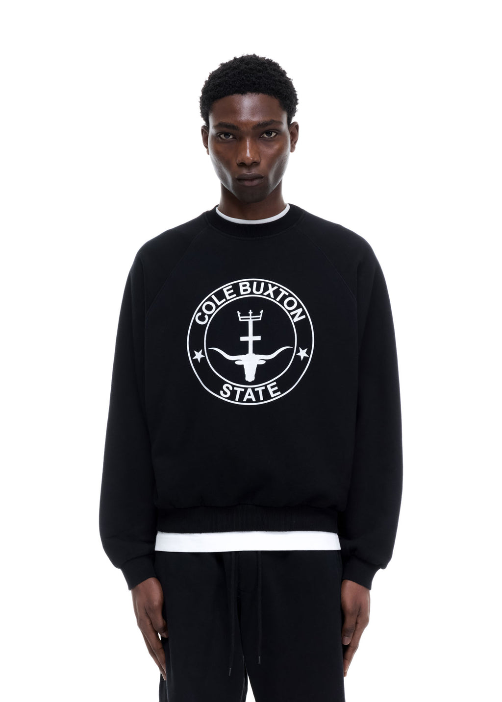 COLE BUXTON STATE RAGLAN SWEATSHIRT