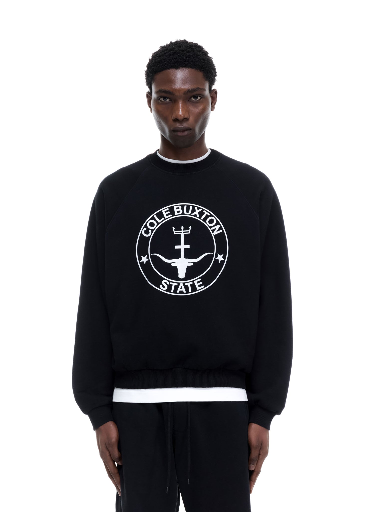 COLE BUXTON STATE RAGLAN SWEATSHIRT