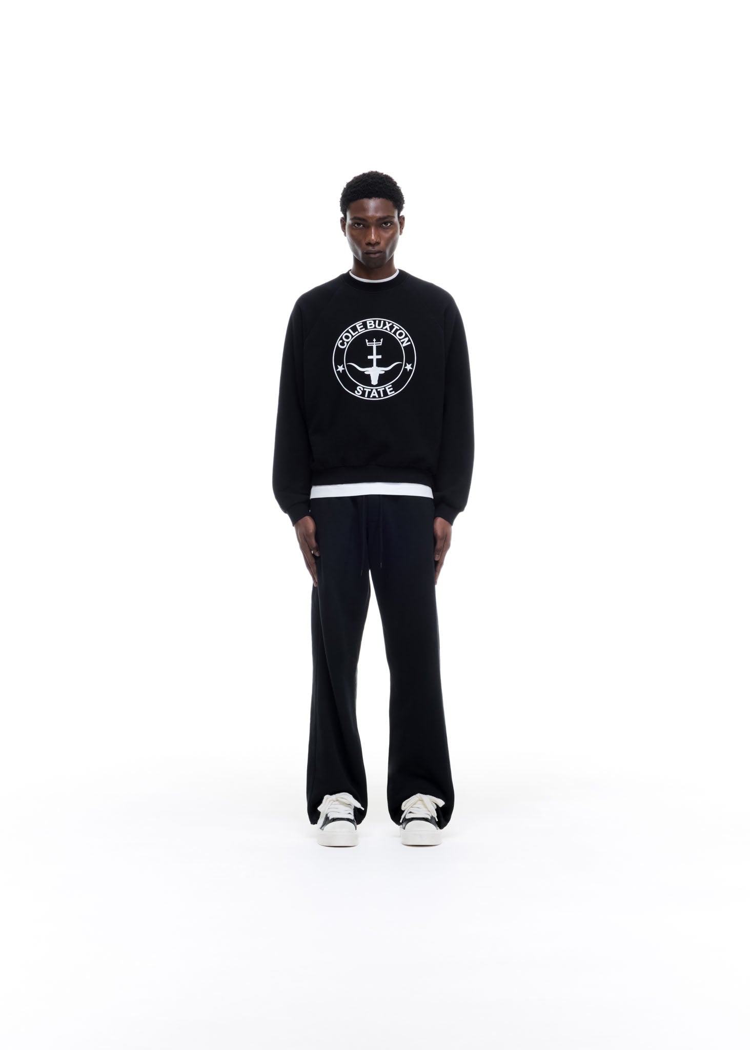 COLE BUXTON STATE RAGLAN SWEATSHIRT