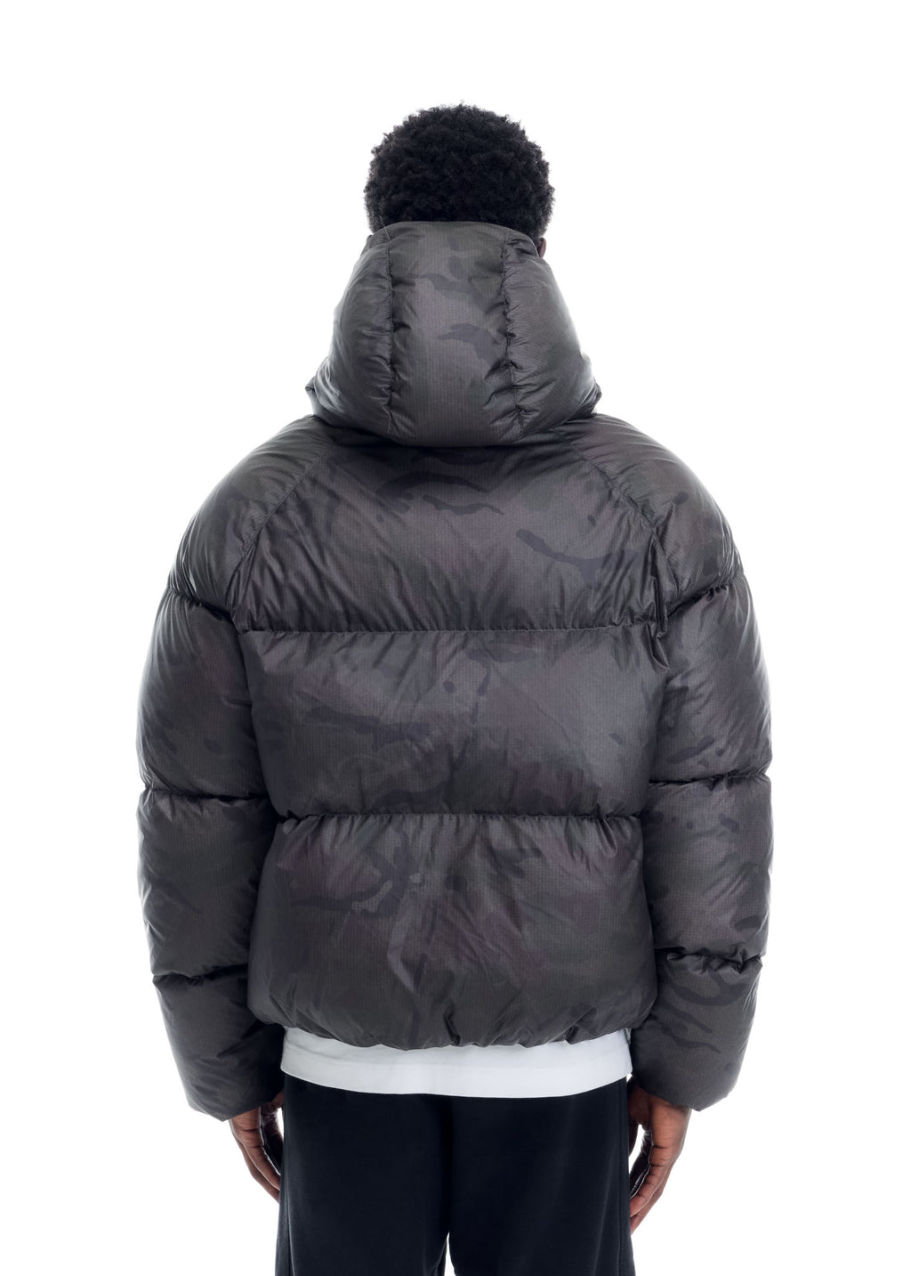 STEALTH HOODED DOWN JACKET