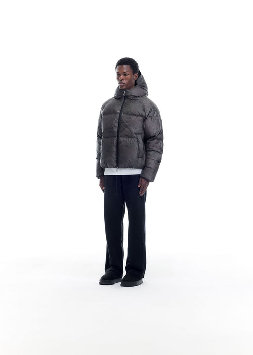 STEALTH HOODED DOWN JACKET