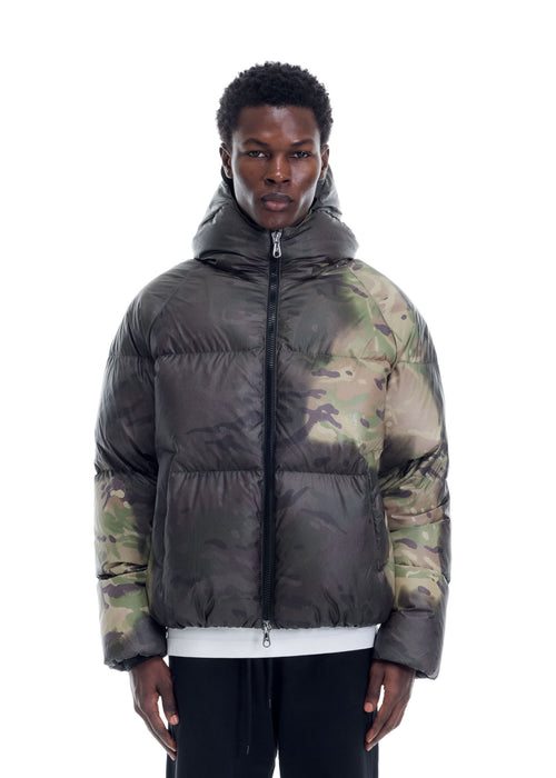 STEALTH HOODED DOWN JACKET