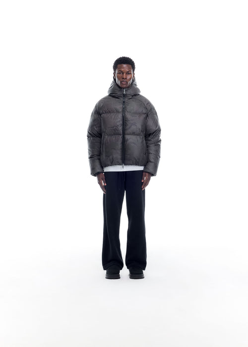 STEALTH HOODED DOWN JACKET