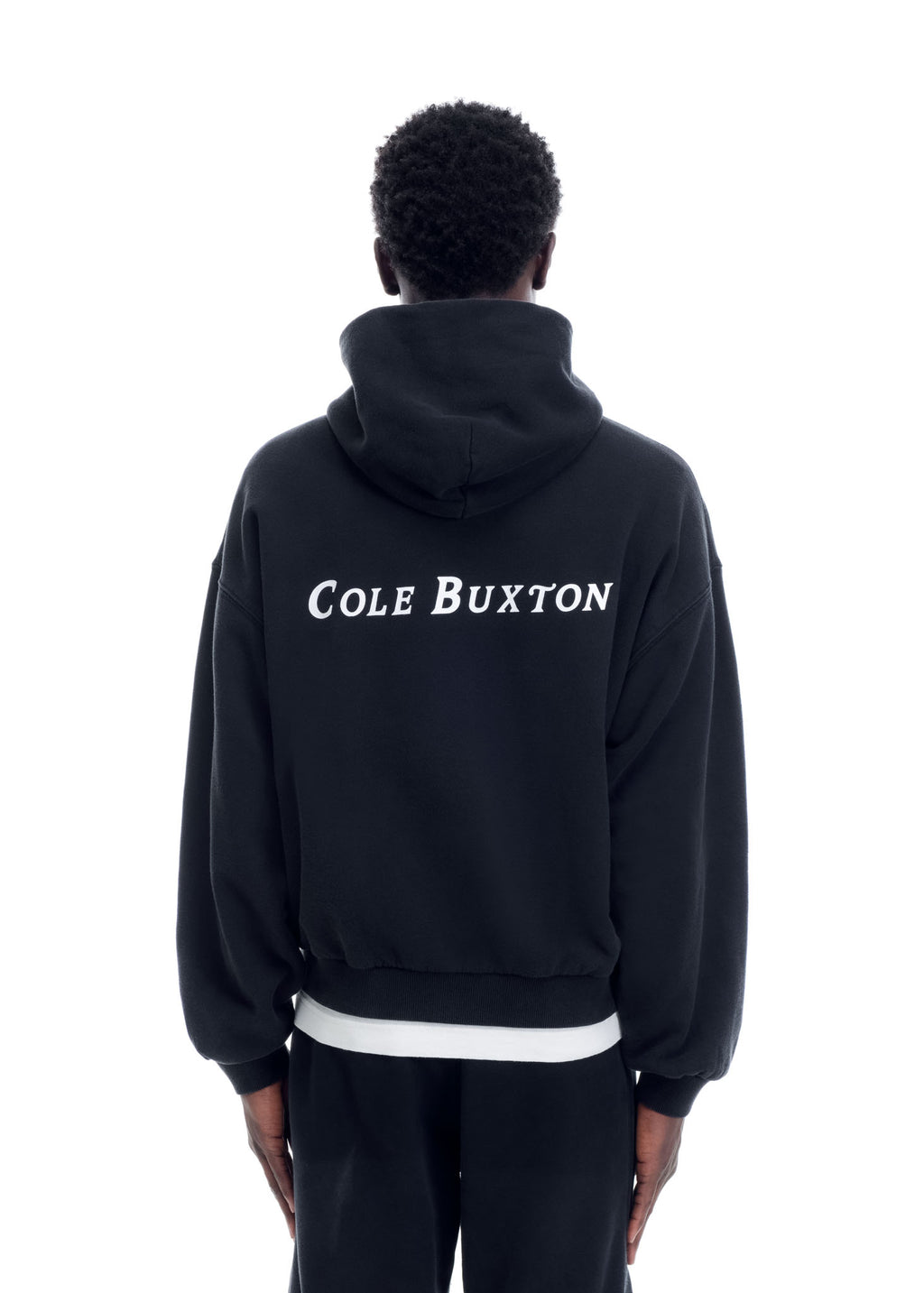 TWO STAR FLAG ZIPPED HOODIE