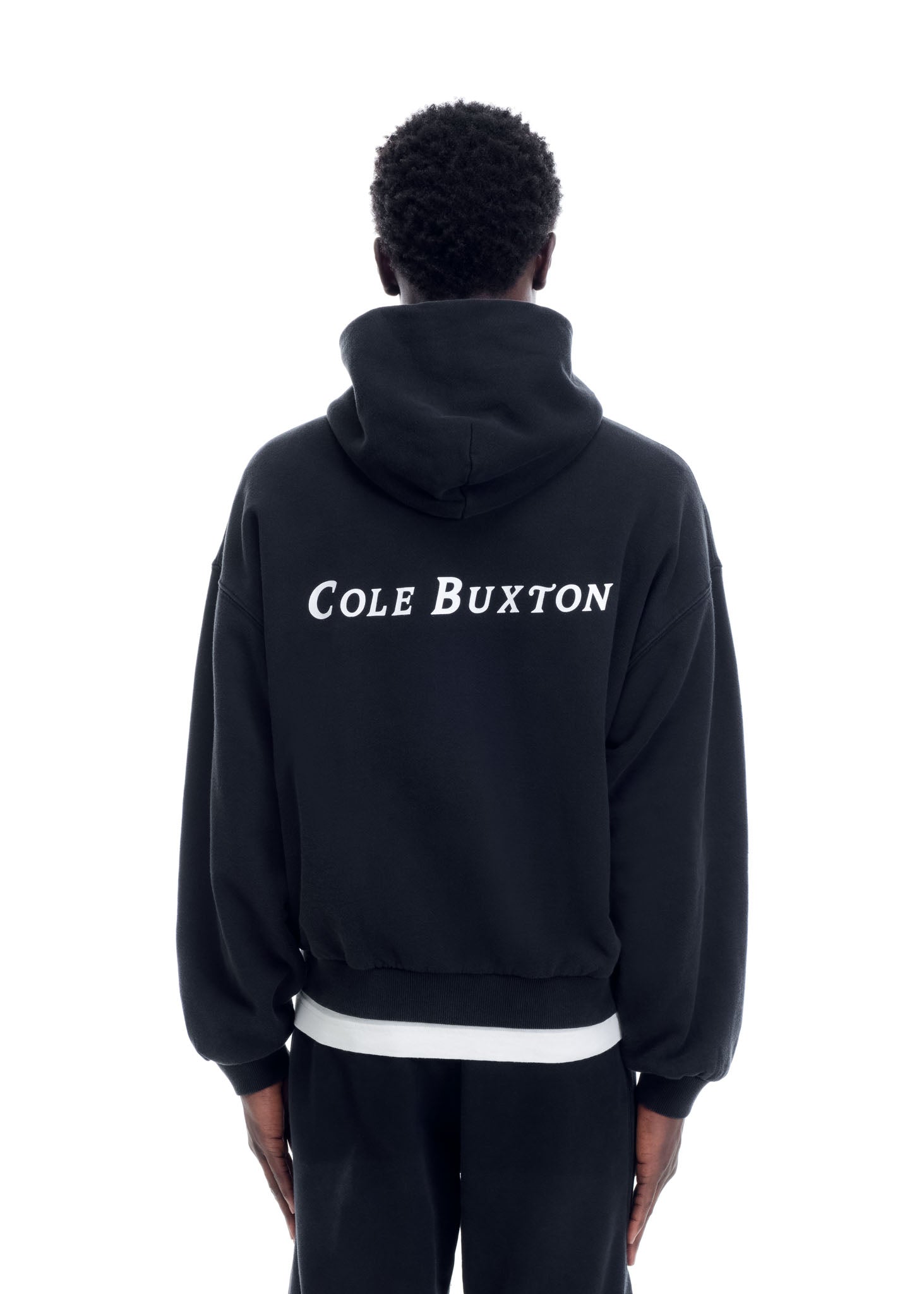 TWO STAR FLAG ZIPPED HOODIE