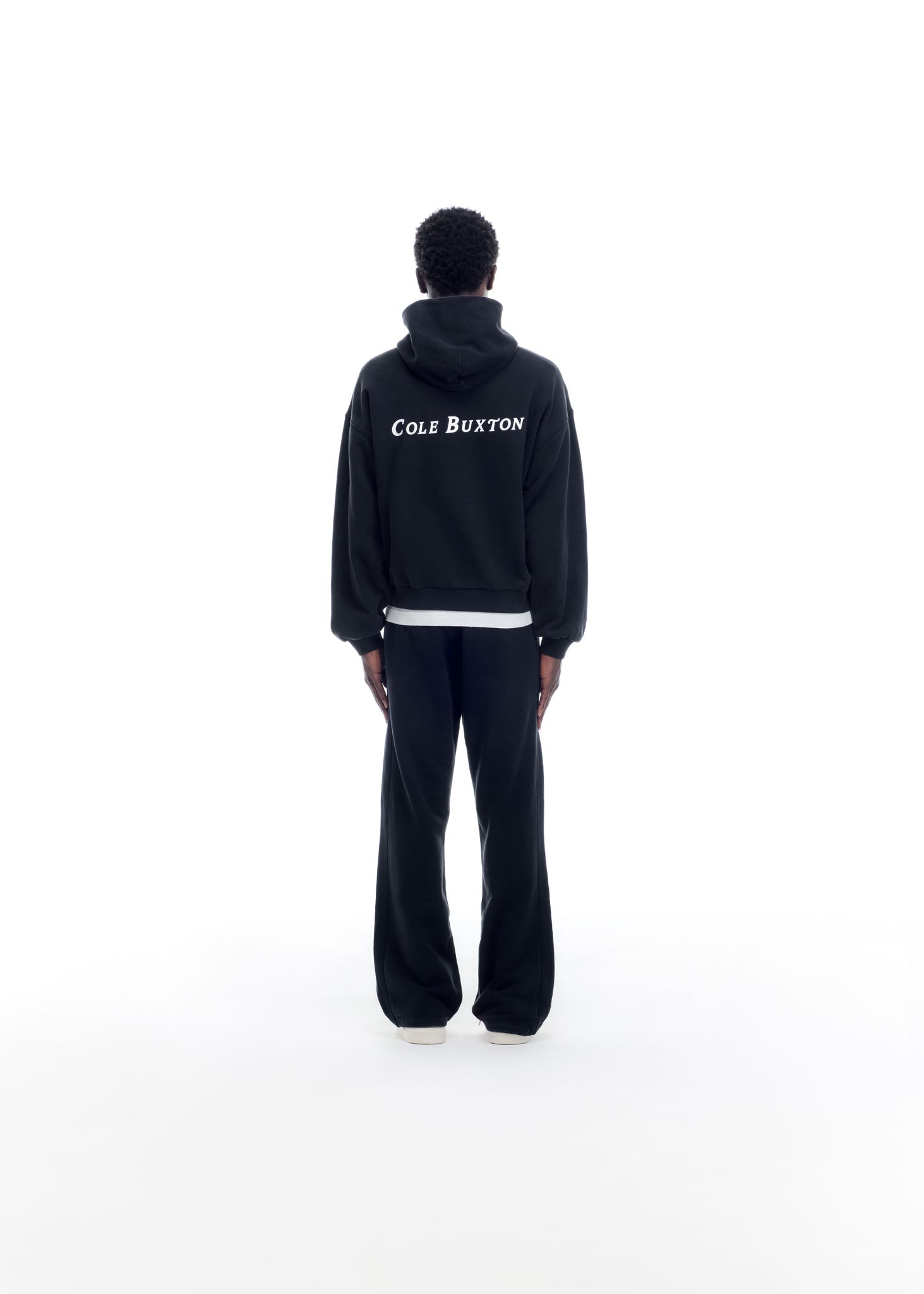 TWO STAR FLAG ZIPPED HOODIE