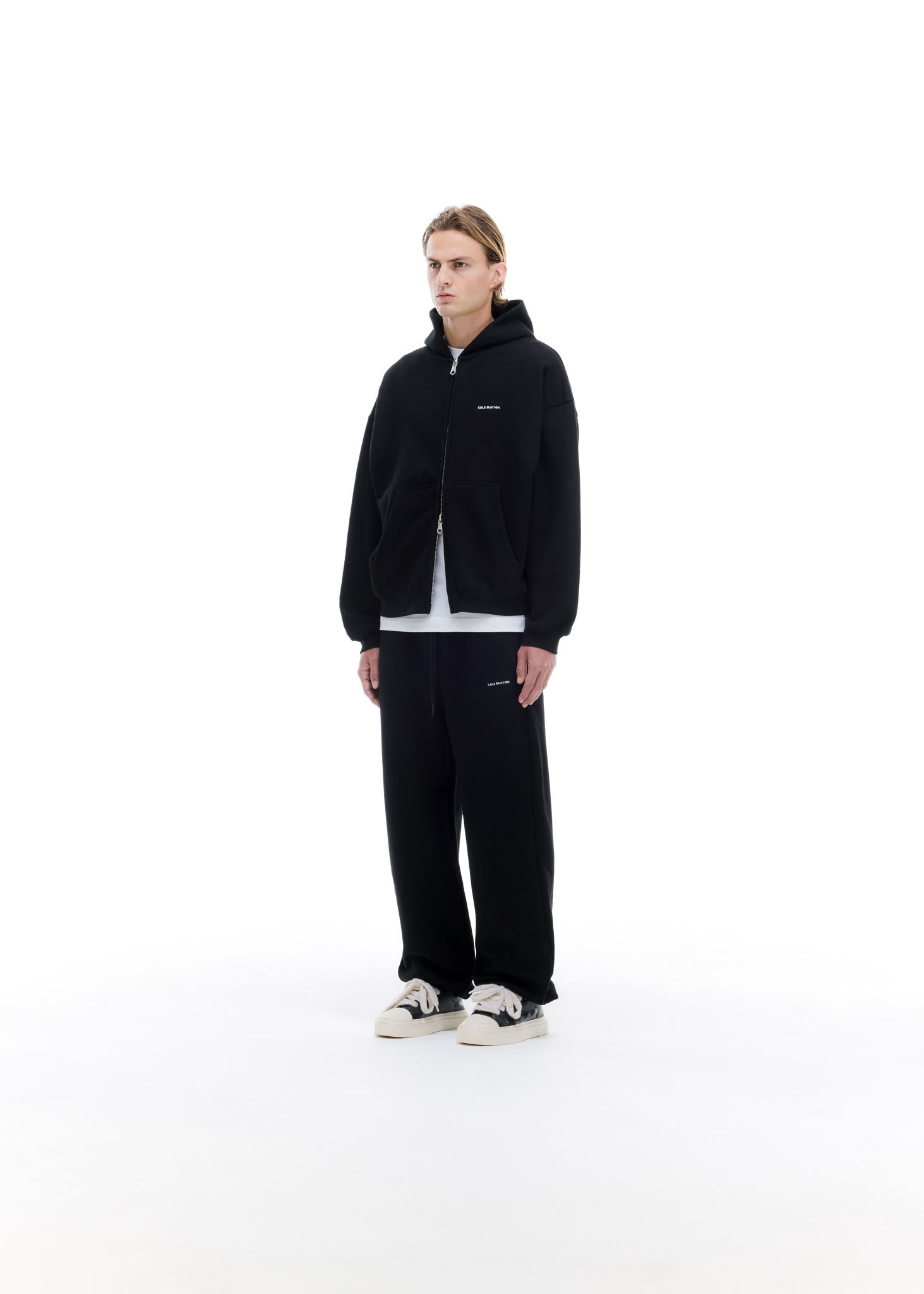 VINTAGE MINI LOGO ZIP HOODIE