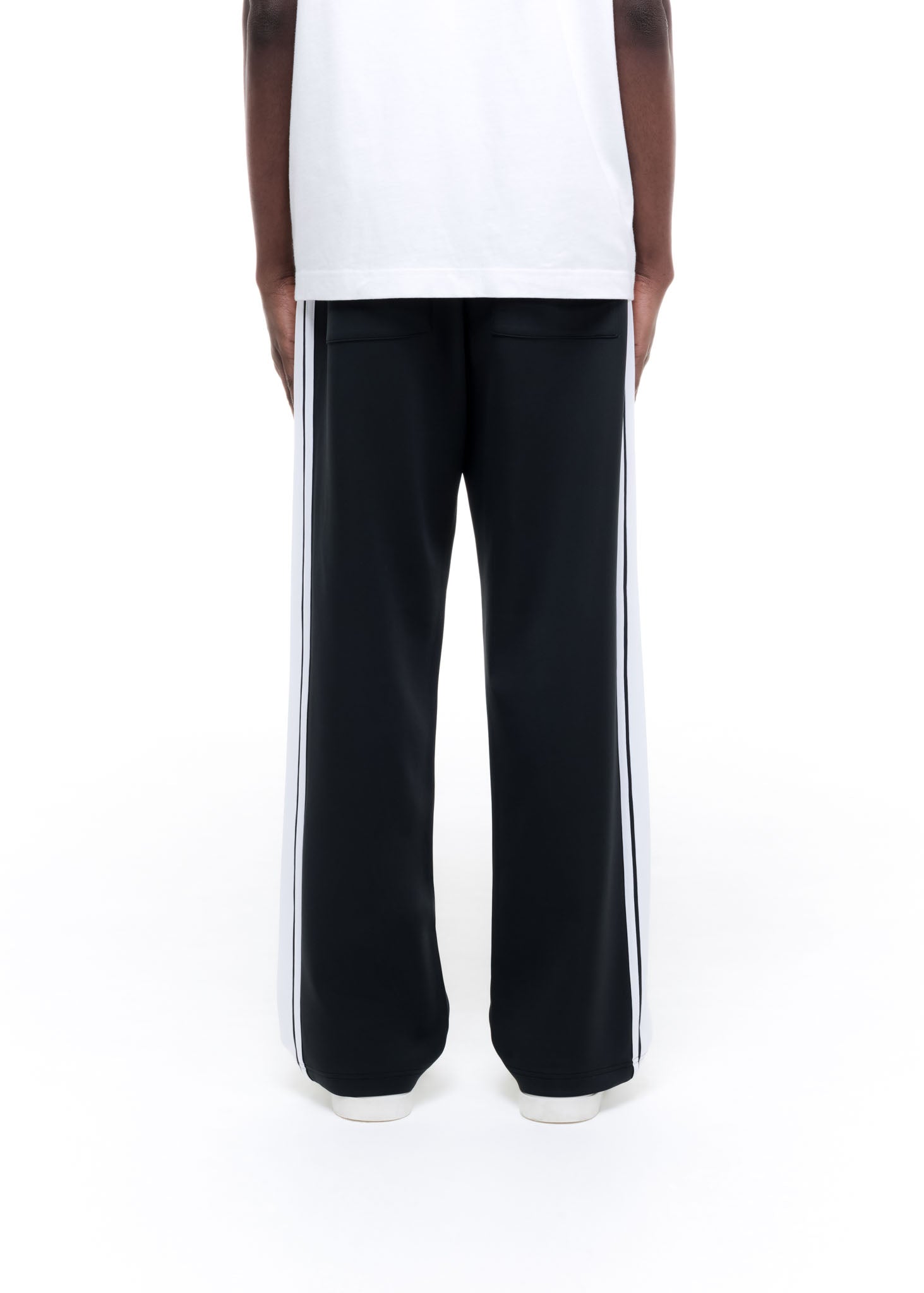 WIDE STRIPE TRACKPANTS