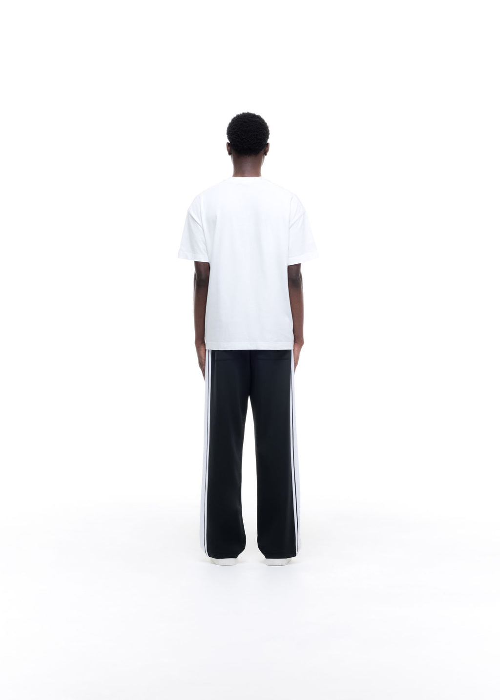 WIDE STRIPE TRACKPANTS