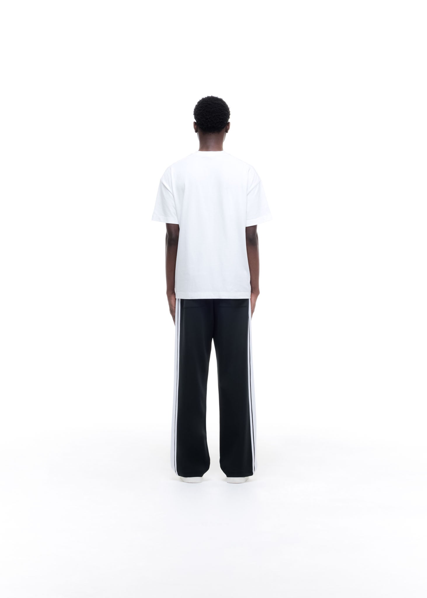 WIDE STRIPE TRACKPANTS