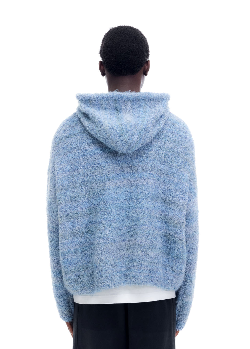 BOUCLE HOODIE