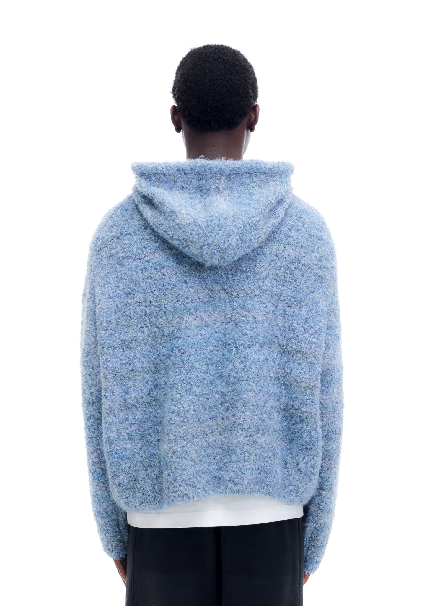 BOUCLE HOODIE