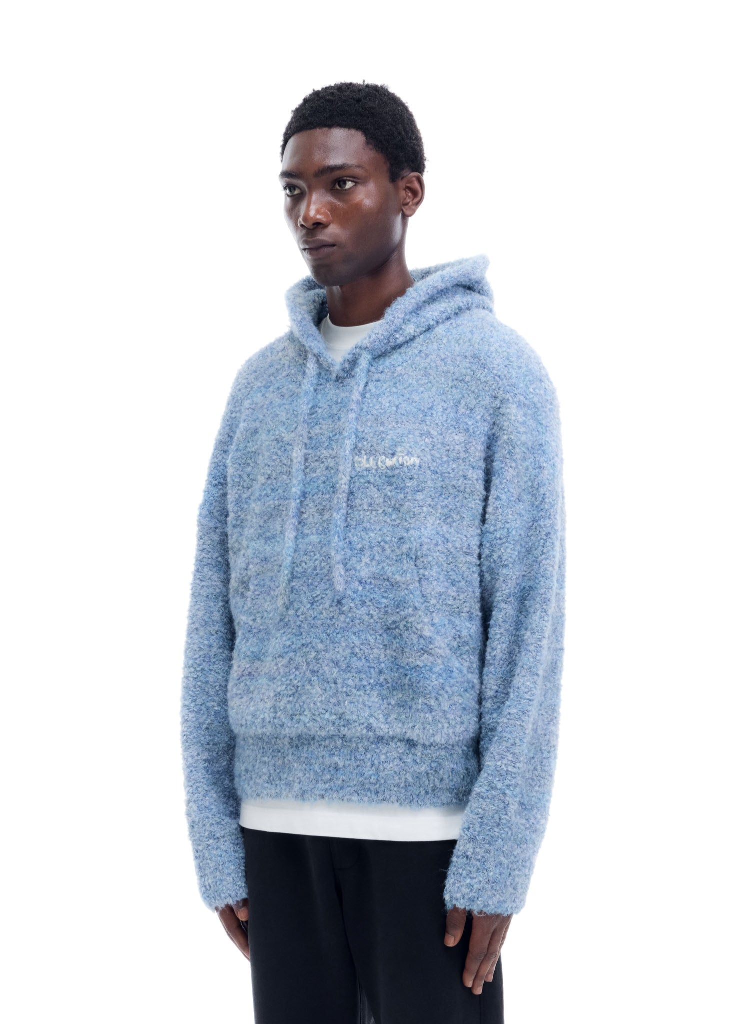 BOUCLE HOODIE
