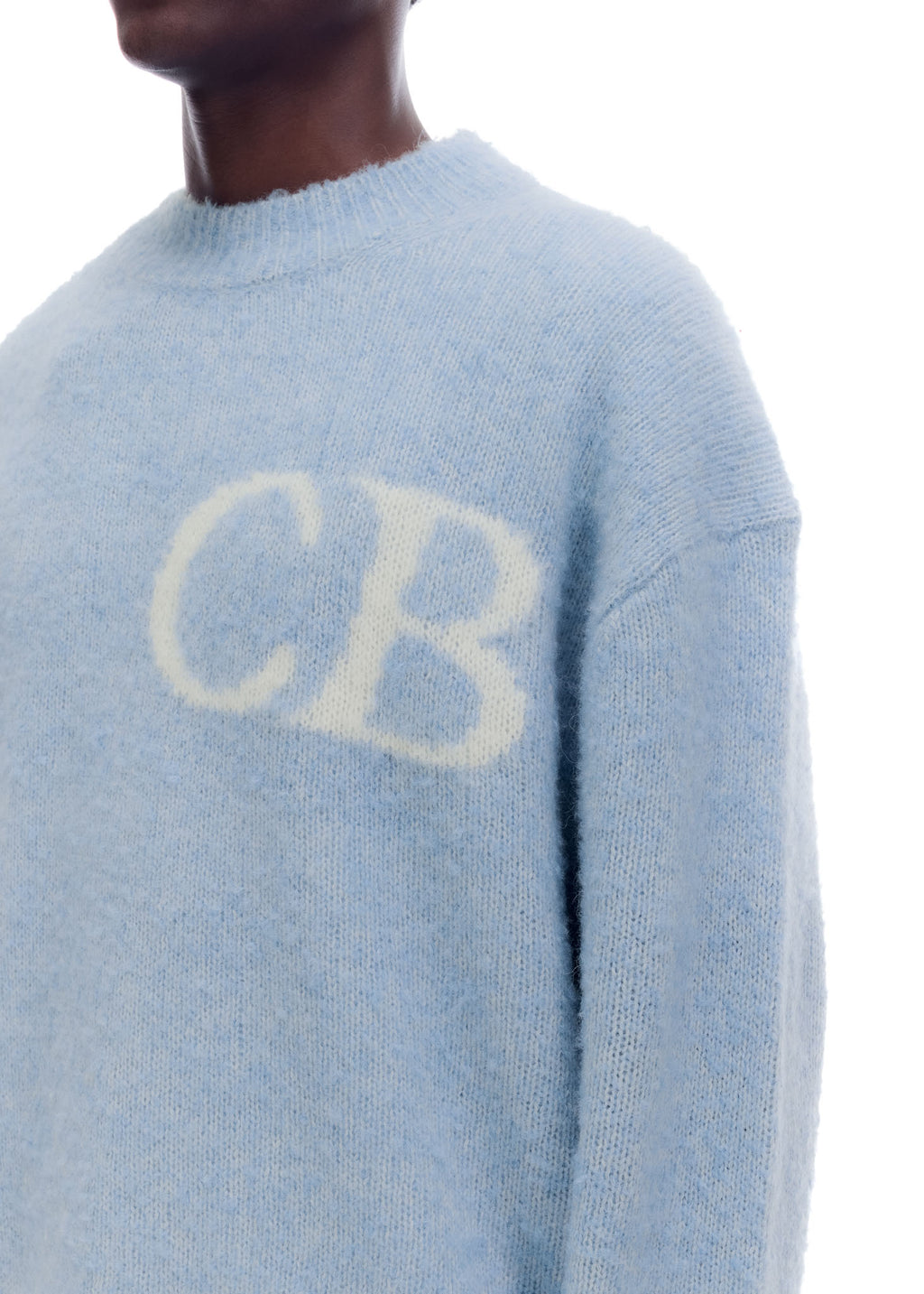 CB LOGO KNIT SWEATER