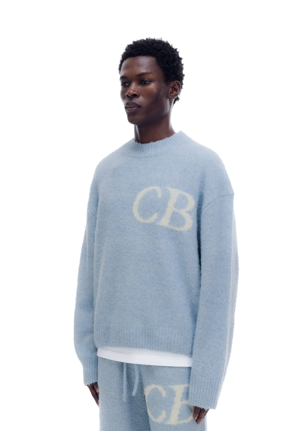 CB LOGO KNIT SWEATER