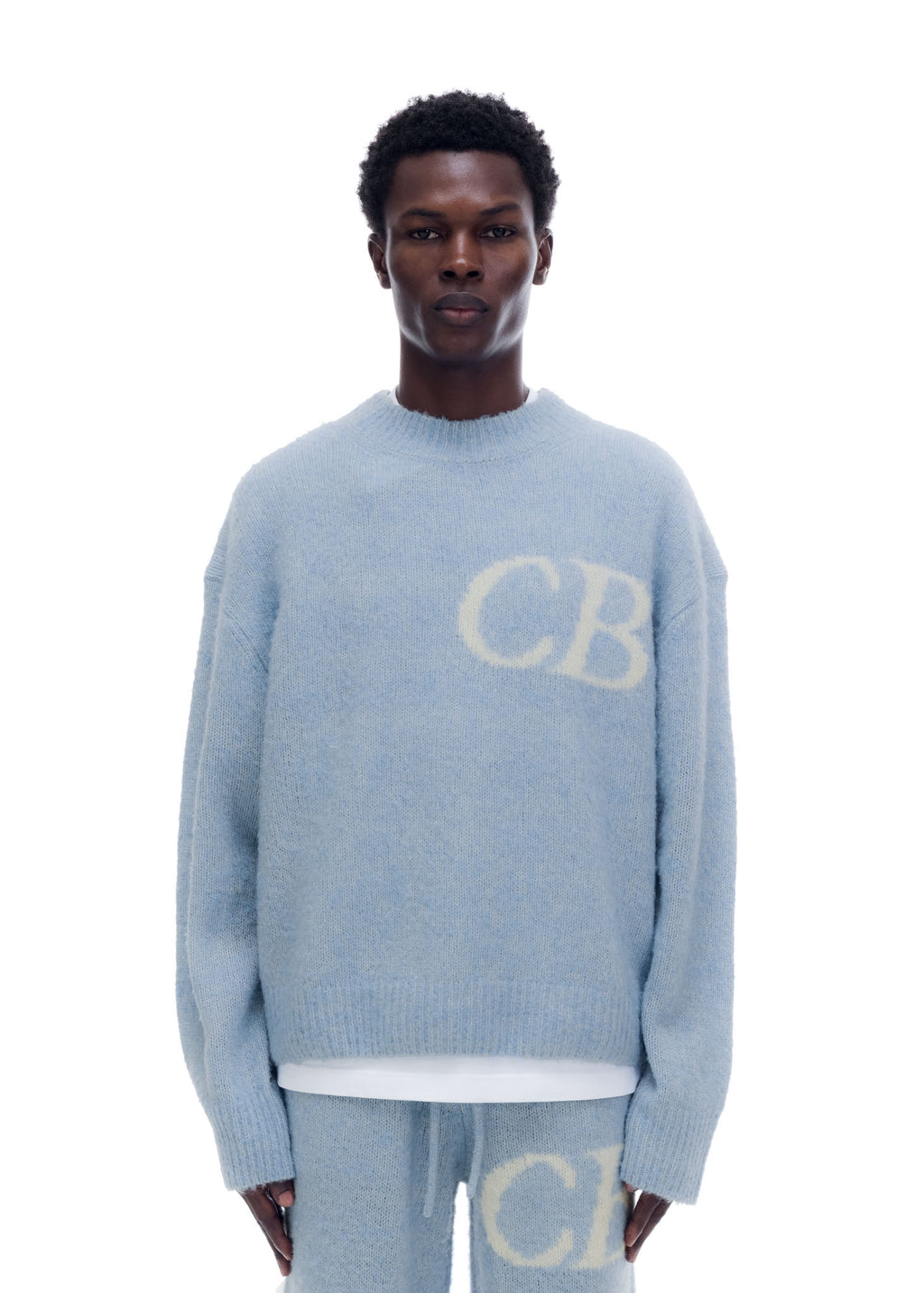 CB LOGO KNIT SWEATER