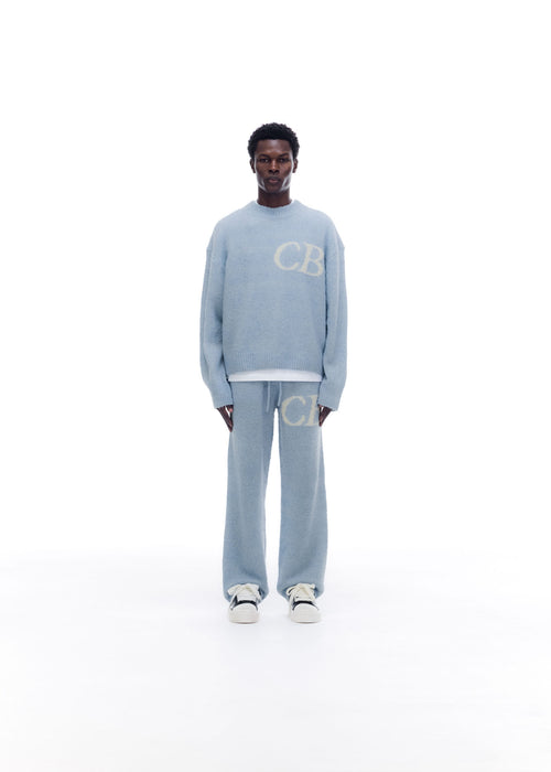 CB LOGO KNIT SWEATER