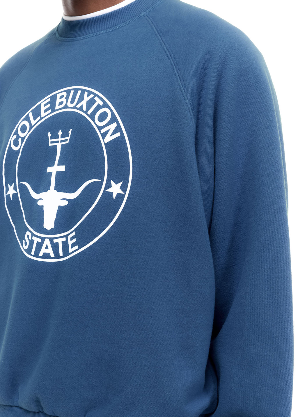 COLE BUXTON STATE RAGLAN SWEATSHIRT