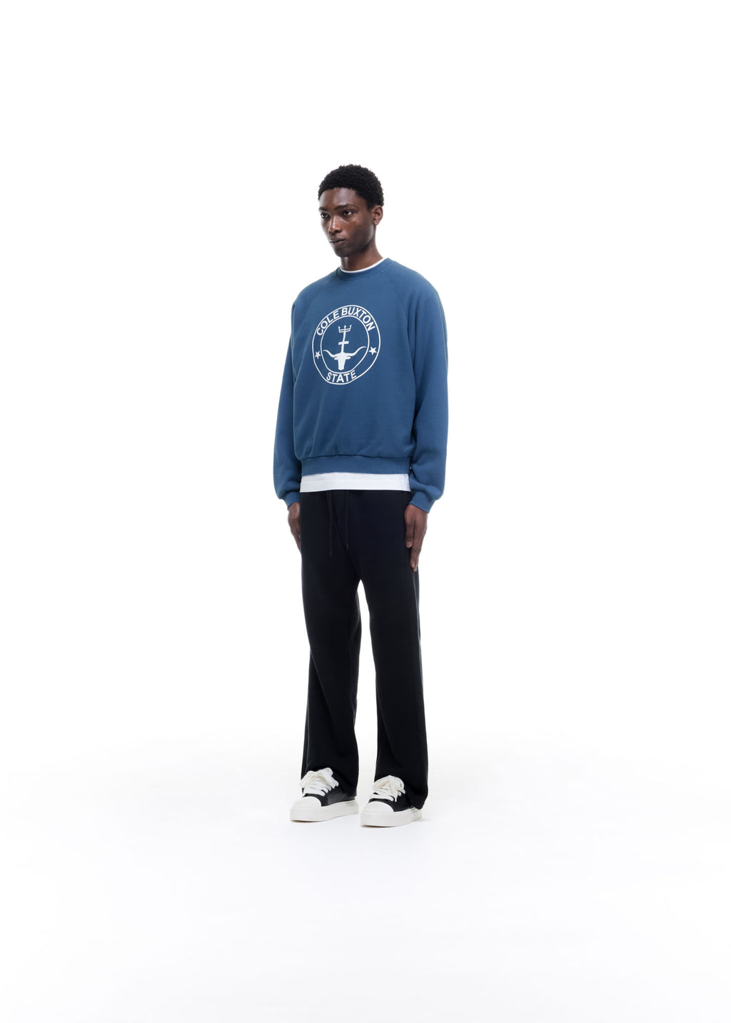 COLE BUXTON STATE RAGLAN SWEATSHIRT