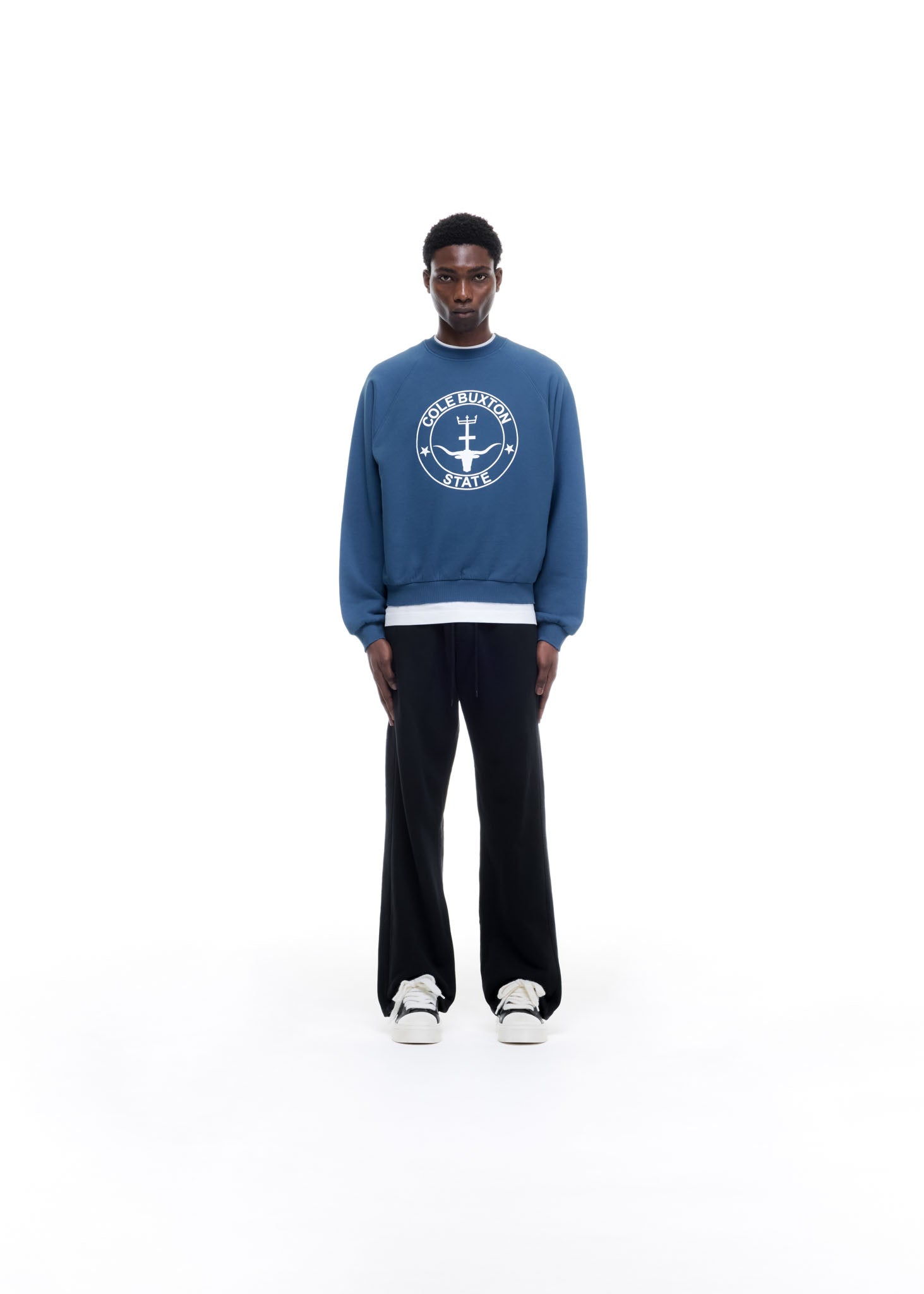COLE BUXTON STATE RAGLAN SWEATSHIRT