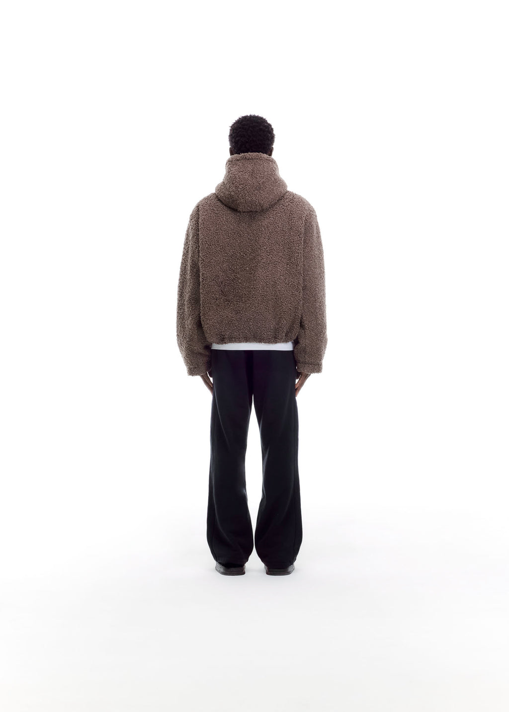 ZIP THROUGH HOODED FLEECE