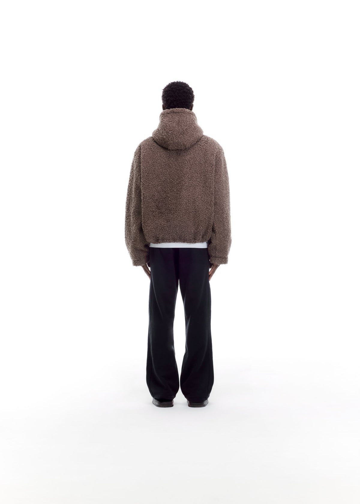 ZIP THROUGH HOODED FLEECE