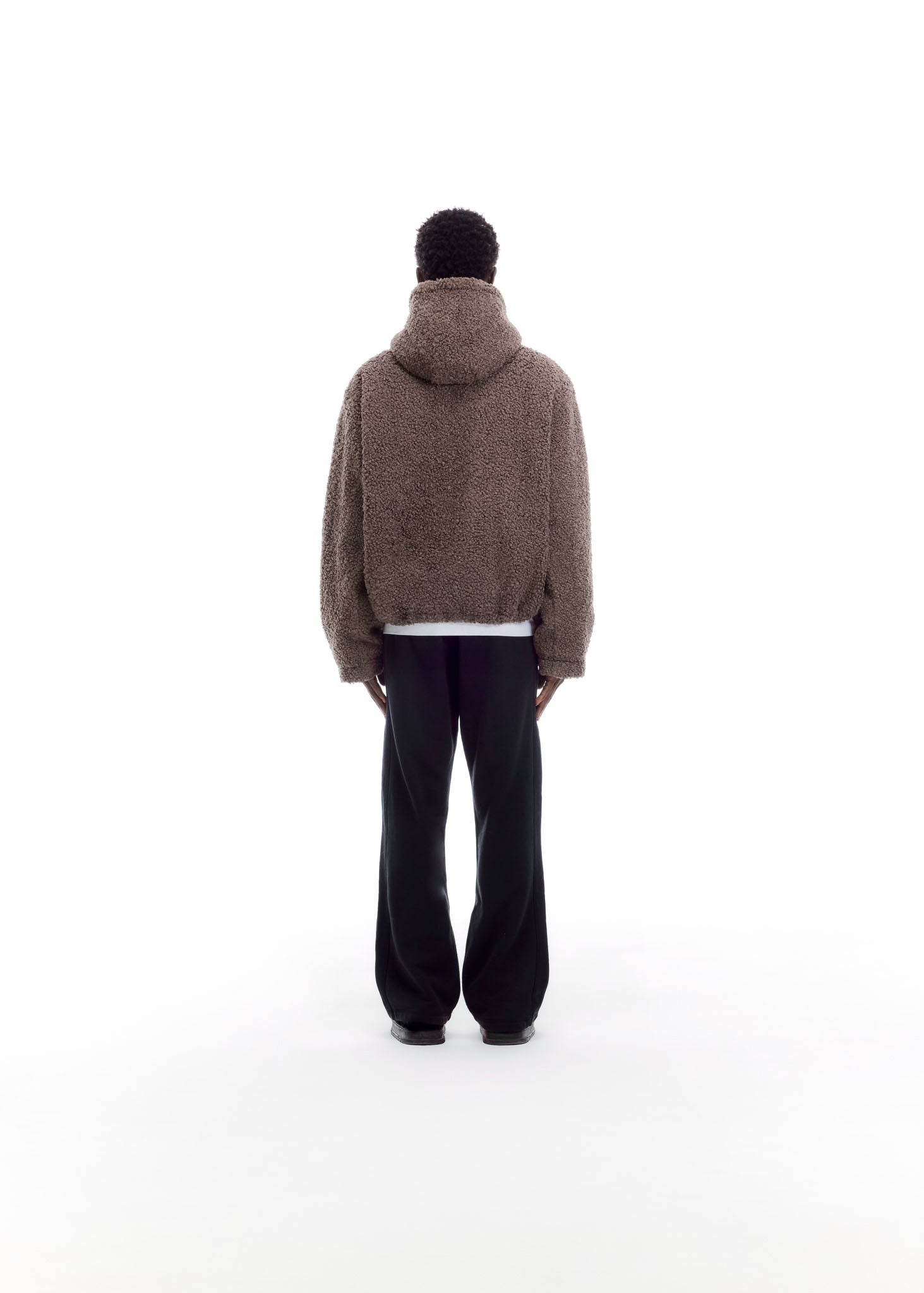 ZIP THROUGH HOODED FLEECE