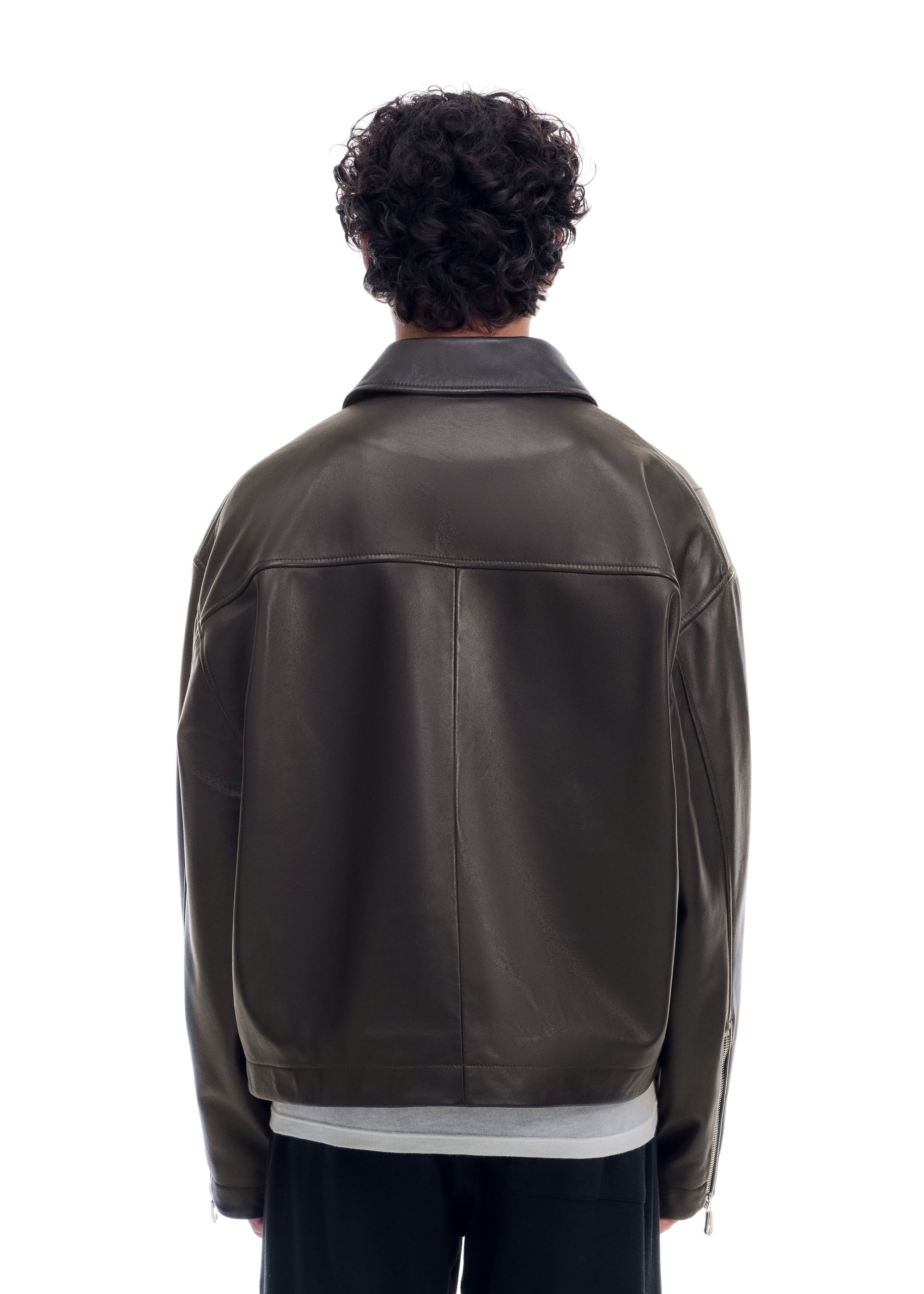 LIGHT LAMB LEATHER JACKET