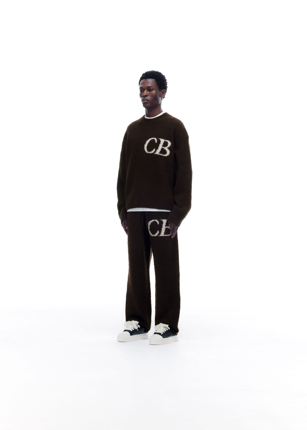 CB LOGO KNIT SWEATER